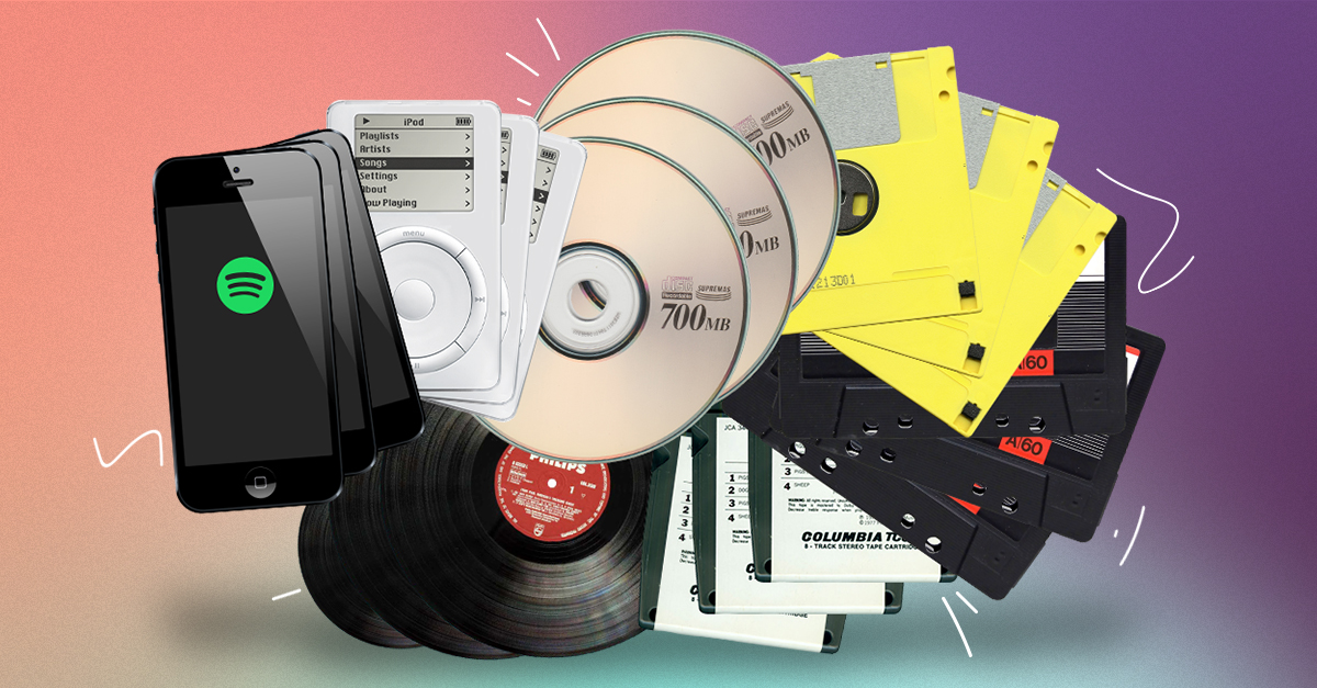 Des Disques Au Numérique: L’Étrange Histoire Des Formats Musicaux