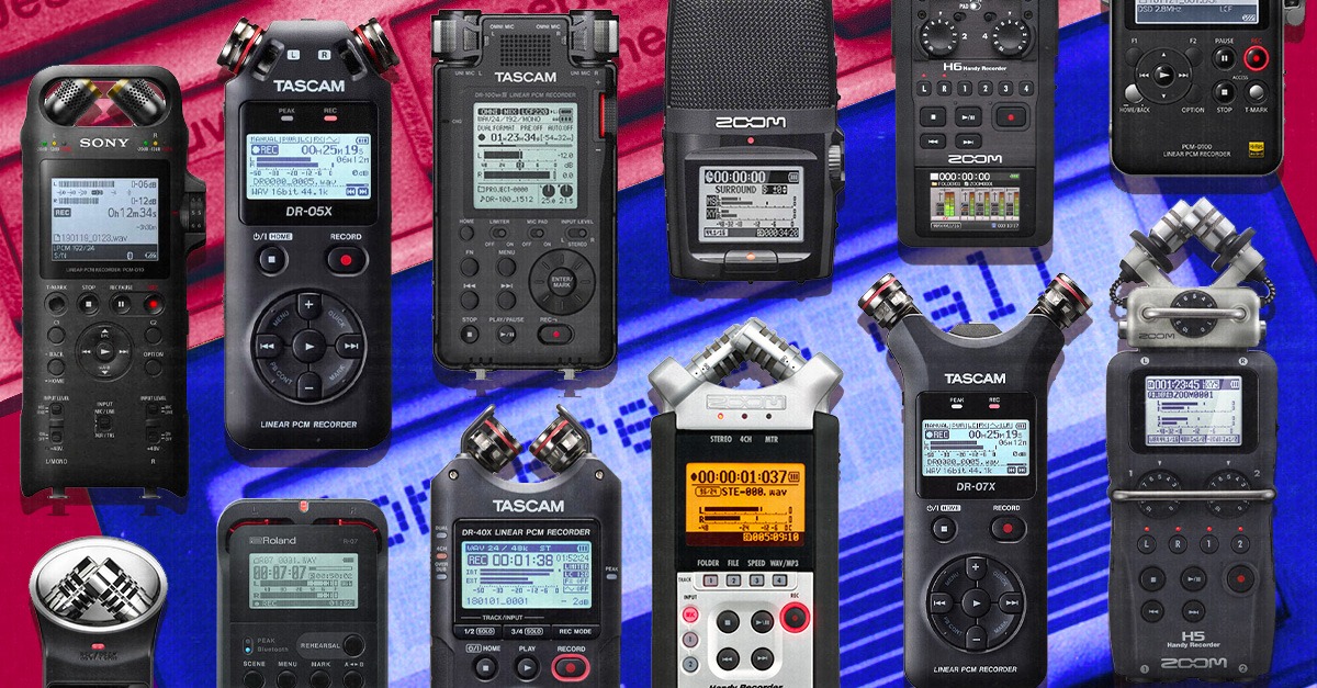 Die 13 besten Field Recorder für die mobile Aufnahme