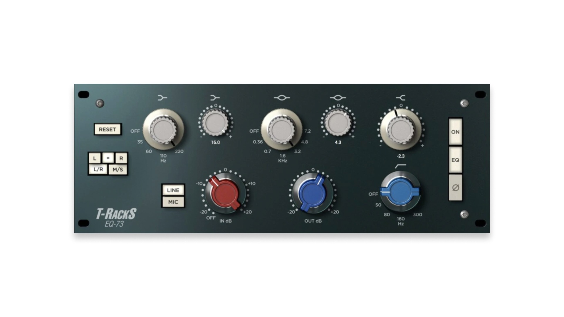 ik multimedia t-racks EQ-73 preamp plugin