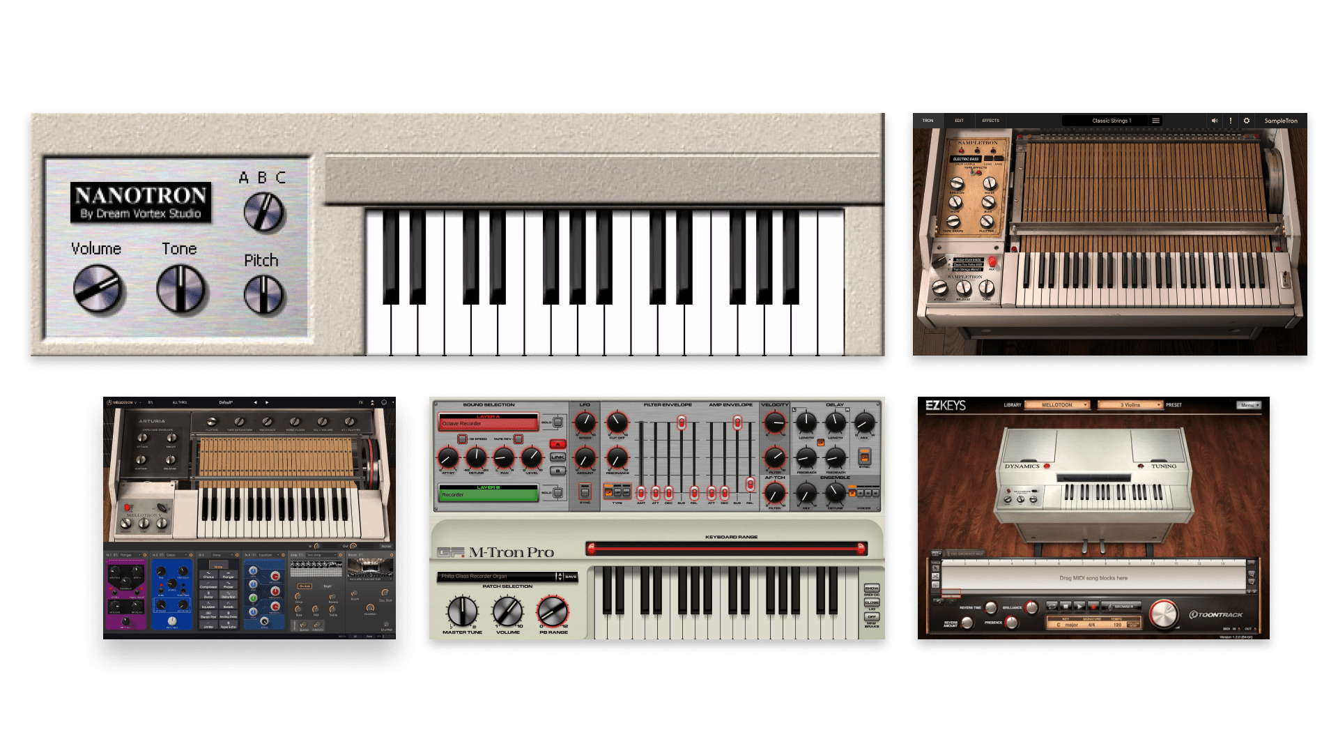 Mellotron Plugins: The 5 Best VSTs for Lo-fi Tape Orchestra